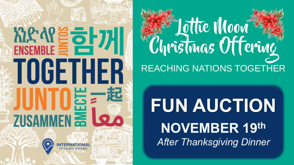 Lottie Moon Fun Auction